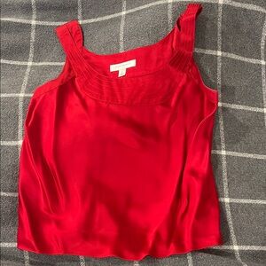 Isaac Mizrahi Vibrant Red Camisole Top